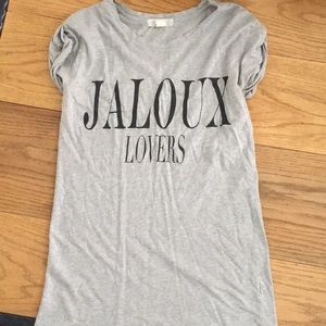 Short sleeve tunic shirt